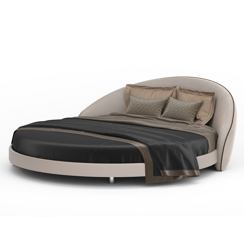 Дизайнерская круглая кровать